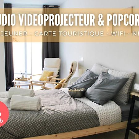 Appartement Studio Vidéoprojecteur&Popcorn - Proche Victoire à Bordeaux Extérieur photo