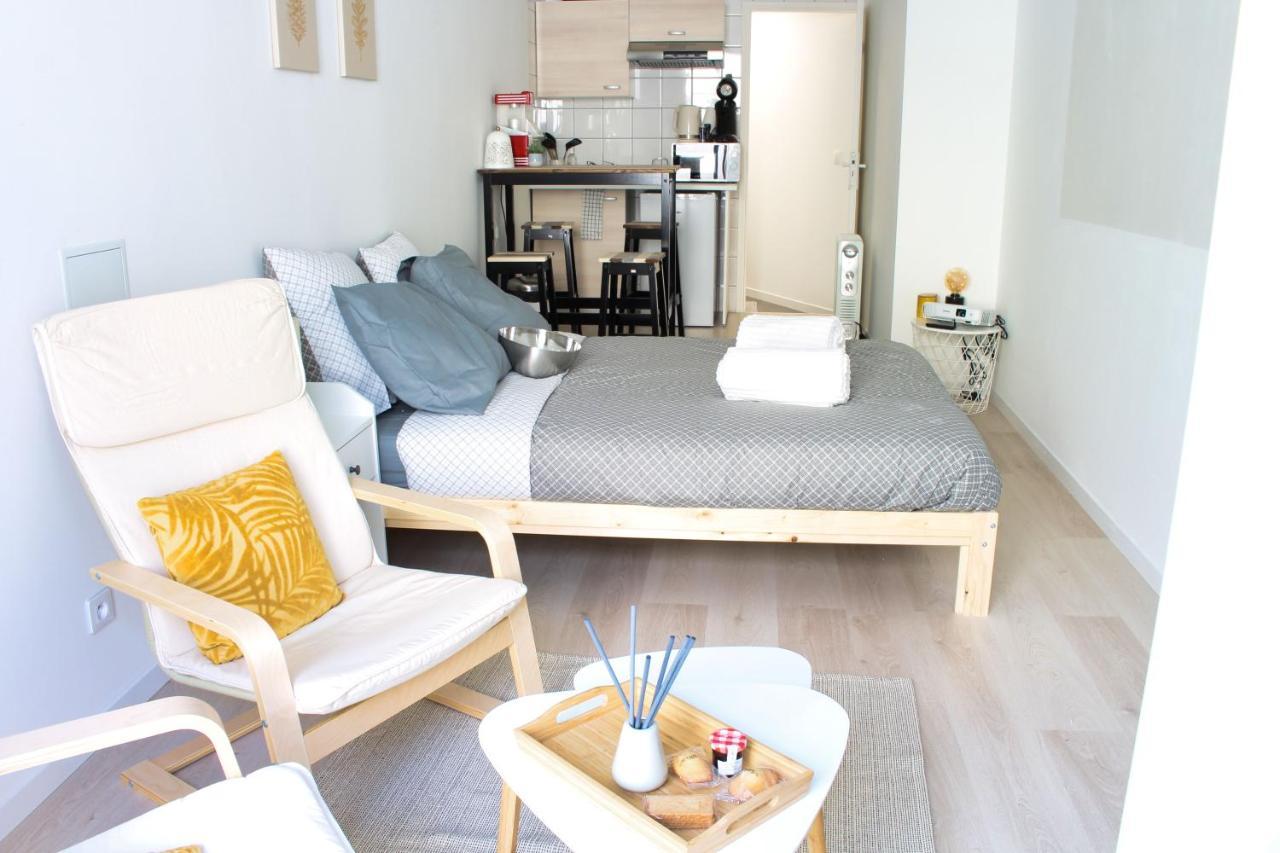 Appartement Studio Vidéoprojecteur&Popcorn - Proche Victoire à Bordeaux Extérieur photo